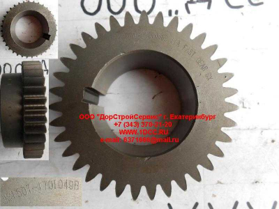 Шестерня 1-ой передачи промежуточного вала КПП Fuller 9JS150T-B КПП (Коробки переключения передач) JS150T-1701049B фото 1 Тольятти