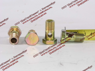 Болт пустотелый М14х1,5 (штуцер топливный) H HOWO (ХОВО) 90003962612 фото 1 Тольятти