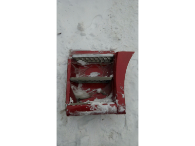 Корпус подножки левый в сборе SH F3000 тягач красный SHAANXI / Shacman (ШАНКСИ / Шакман) DZ13241240411 фото 1 Тольятти