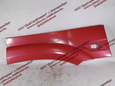 Крыло кабины со спальником красное задняя часть левая (под треугольный повторитель в конце) H3 HOWO (ХОВО) WG1642230107 фото 1 Тольятти