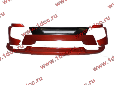 Бампер A7 красный в сборе самосвал с широкой губой HOWO A7  фото 1 Тольятти